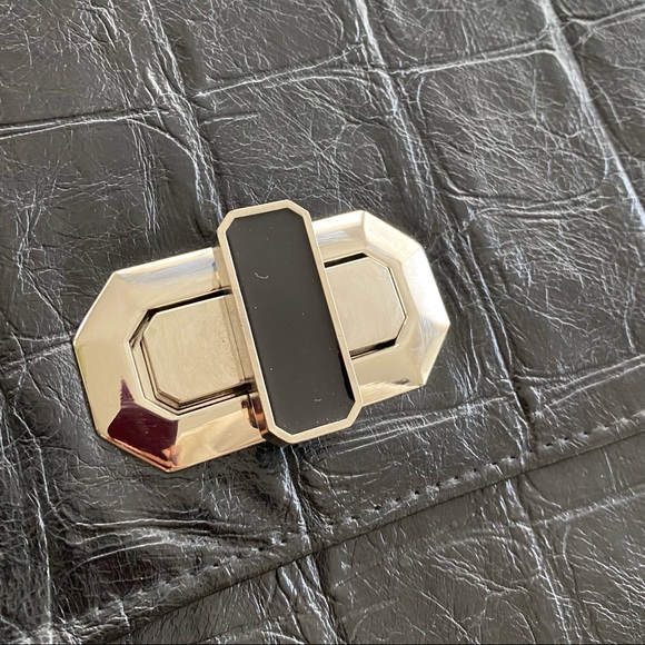 Faux Crocodile Evening Bag - Picture 6 of 9